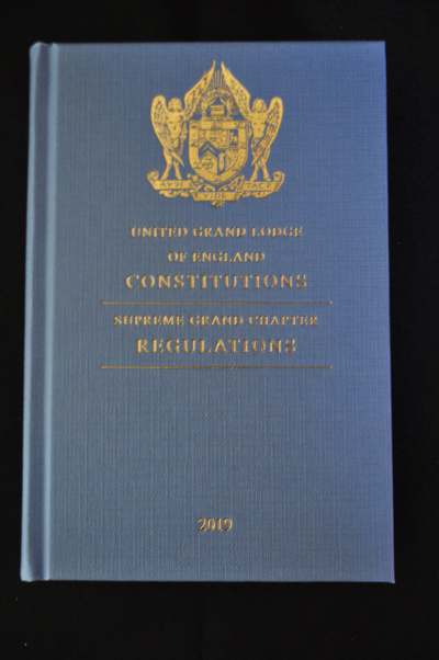 Book of Constitutions - UNITED GRAND LODGE OF ENGLAND - Click Image to Close